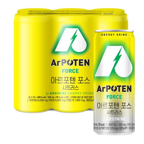 [비밀특가] 아르포텐(ArPOTEN) 포스 시트러스 (6입)X1 / 총 6캔