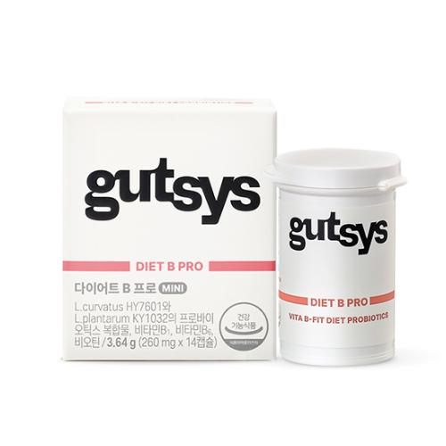 [히든특가] gutsys 것시스 다이어트 B 프로 미니 (260 mg x 14캡슐) /14일분