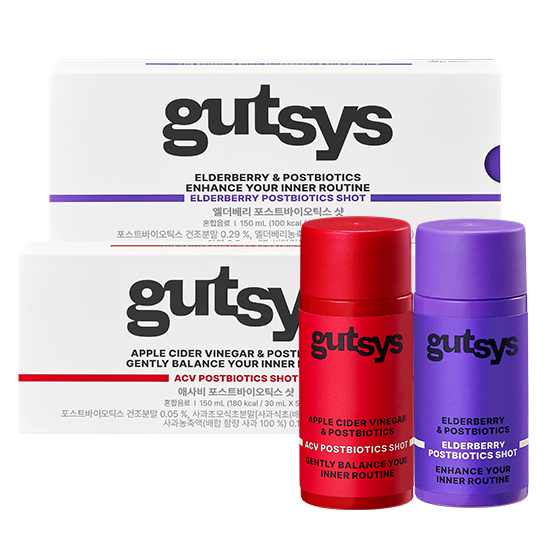 gutsys 것시스 애사비 포스트바이오틱스 샷 (30 mL×5병) + 엘더베리 포스트바이오틱스 샷 (30 mL×5병) + 선물용 박스 증정_2