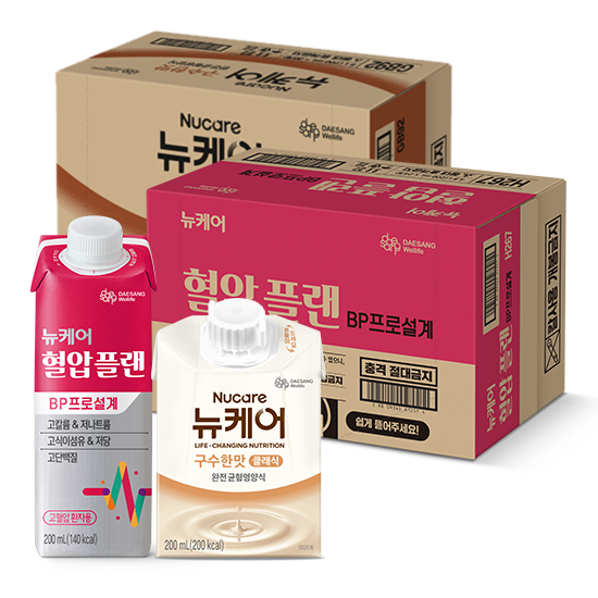 뉴케어 구수한맛 클래식 200ml (30팩) + 뉴케어 혈압플랜 200ml (24팩) + 적립금 5,000원 증정 _2