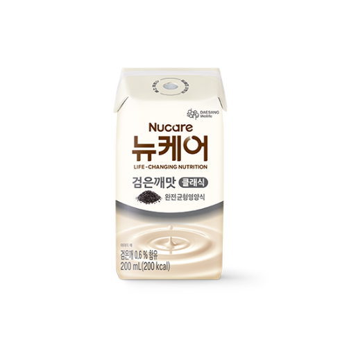뉴케어 검은깨맛 클래식 (빨대형_플라스틱절감) 200ml (24팩)