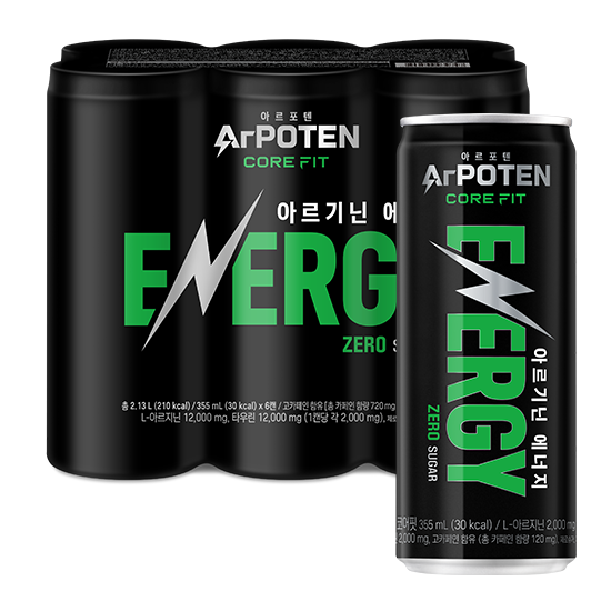 [시크릿특가] 아르포텐(ArPOTEN) 코어핏 (6입)X1 / 총 6캔_1