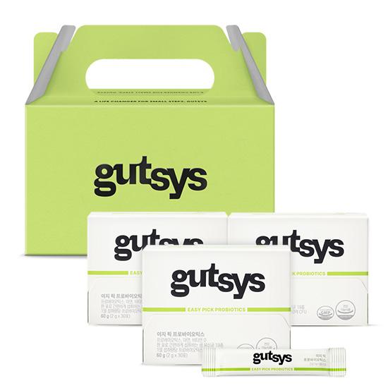[5월 것시스 이벤트] Gutsys 것시스 이지 픽 선물세트 (이지 픽 프로바이오틱스 3입)