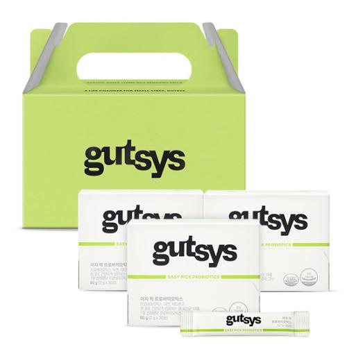 [5월 것시스 이벤트] Gutsys 것시스 이지 픽 선물세트 (이지 픽 프로바이오틱스 3입)