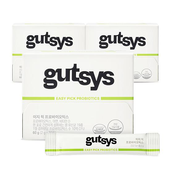 [5월 것시스 이벤트] Gutsys 것시스 이지 픽 선물세트 (이지 픽 프로바이오틱스 3입)_2