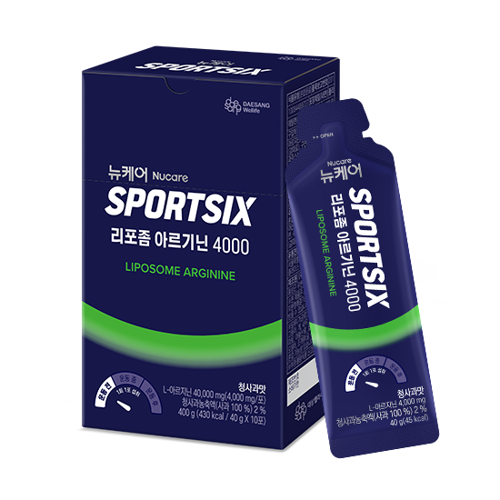 뉴케어 스포식스 리포좀 아르기닌 4000 (40gX10포) /10회분 + 스포식스 아르기닌 부스터 1EA 증정_3