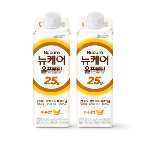 뉴케어 올프로틴 바나나맛 245ml (48팩)