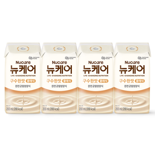 뉴케어 구수한맛 클래식 (빨대형_플라스틱절감) 200ml (96팩)