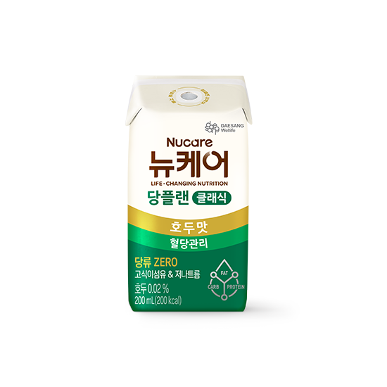 뉴케어 당플랜 호두맛 클래식 (빨대형_플라스틱절감) 200ml (24팩)