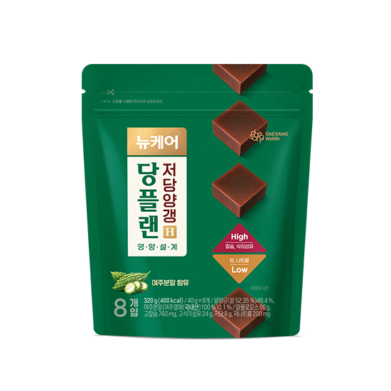[체험팩] 뉴케어 당플랜 저당양갱 (40gX8입)_1