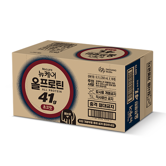 뉴케어 올프로틴 41g 350ml 초코맛 (18팩)_2