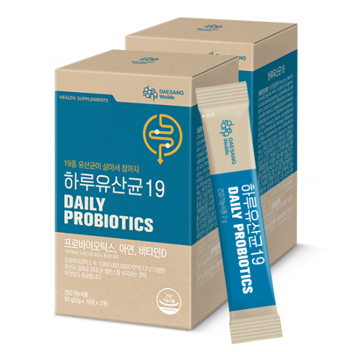 하루유산균19 (2 g×30포)X2 /60일분